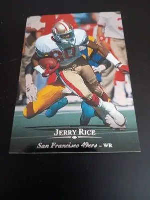 1996 Upper Deck Silver Collection - Jerry Rice #55. San Francisco 49ers. NRMT+ - Football Card Single