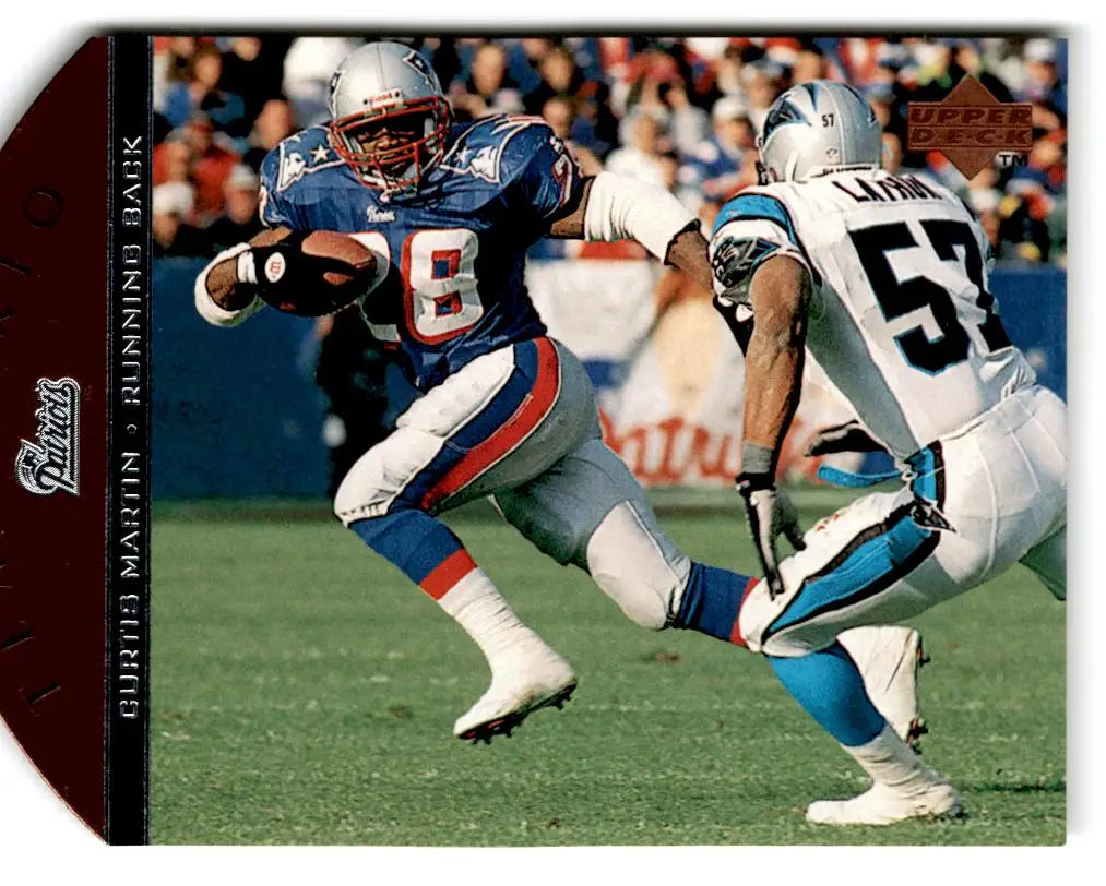 1996 Upper Deck - Team Trio #TT82 Curtis Martin - Football Card Single
