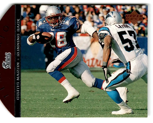 1996 Upper Deck - Team Trio #TT82 Curtis Martin - Football Card Single