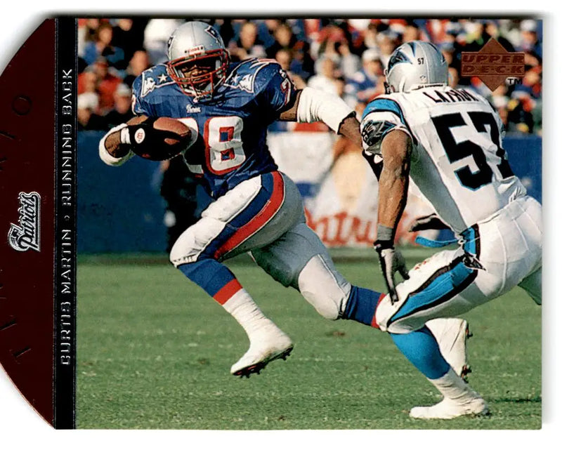 1996 Upper Deck - Team Trio #TT82 Curtis Martin - Football Card Single