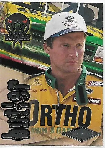 Original gloss Bobby Labonte racing card from 1996 Wheels Viper First Strike featuring Tobey Butler, sports cards collectible