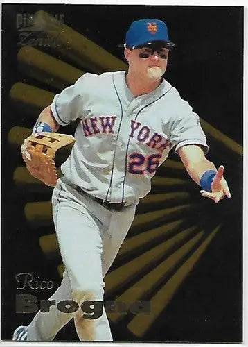 1996 Zenith #17 Rico Brogna NM-MT Mets - Baseball Card Single