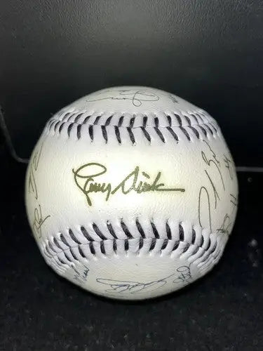 1997 1998 1999 Houston Astros Facsimile Signed Baseball Lot x3 Blue Gold Kroger - Sports Memorabilia