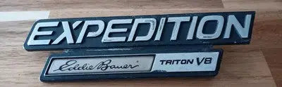 1997-2002 Ford Expedition Eddie Bauer Used Triton V8 Emblem OEM No Adhesive Nice - Other