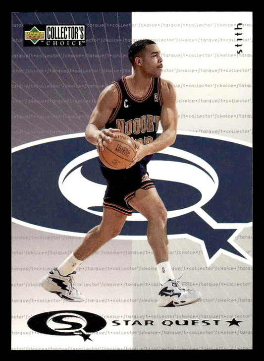 1997-98 Collector’s Choice #SQ34 Bryant Stith StarQuest Denver Nuggets - Basketball Card Single