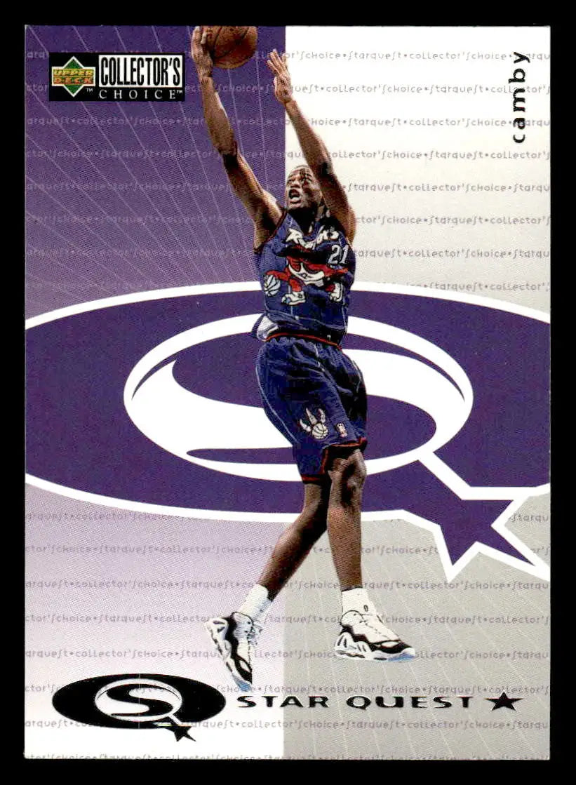 1997-98 Collector’s Choice #SQ7 Marcus Camby StarQuest - Basketball Card Single