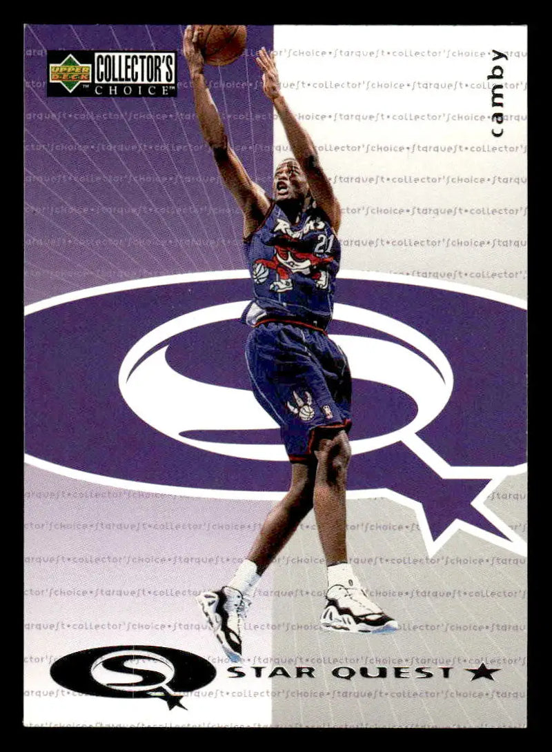 1997-98 Collector’s Choice #SQ7 Marcus Camby StarQuest - Basketball Card Single
