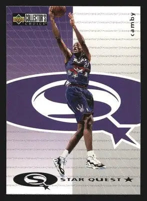 1997-98 Collector’s Choice StarQuest Marcus Camby #SQ7 Raptors