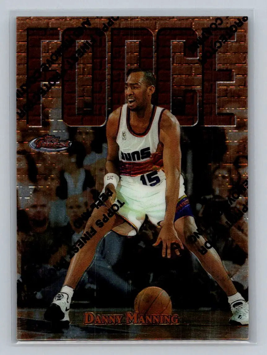 1997-98 Finest #32 Danny Manning Phoenix Suns - Basketball Card Single