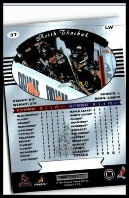 1997-98 Pinnacle Certified #37 Keith Tkachuk - Hockey Card Single