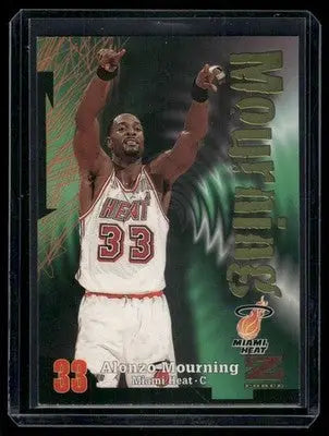 1997-98 SkyBox Z-Force Alonzo Mourning #99 Basketball - Basketball Card Single