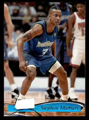 1997-98 Stadium Club #75 Stephon Marbury - Basketball Card Single