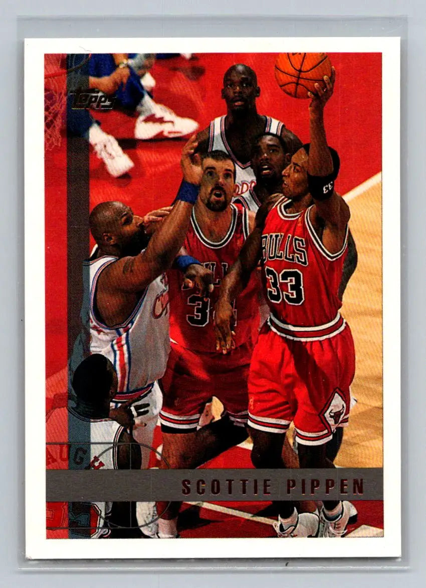 1997-98 Topps #1 Scottie Pippen Chicago Bulls - Basketball Card Single