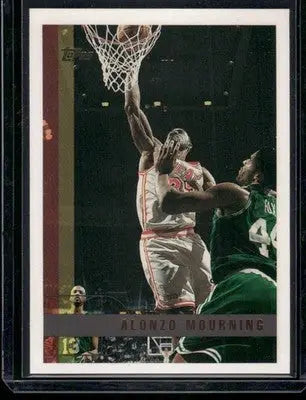 1997-98 Topps Alonzo Mourning #101 Basketball - Basketball Card Single