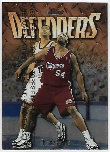 1997-98 Topps Finest #209 Rodney Rogers NM-MT Bronze - Basketball Card Single