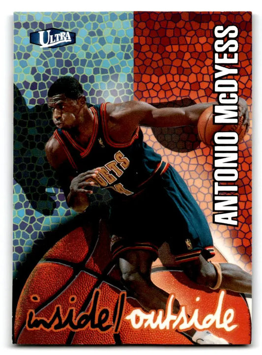 1997-98 Ultra #12 I/O Antonio McDyess Inside/Outside - Basketball Card Single