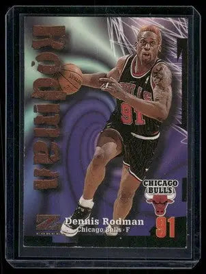 1997-98 Z-Force Dennis Rodman #91 Basketball - Basketball Card Single