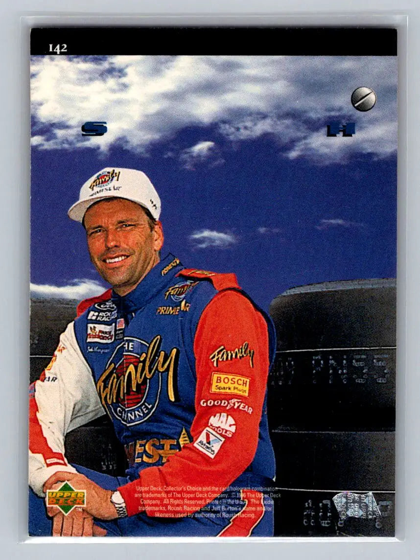 1997 Collector’s Choice #142 Jeff Burton Roush Racing - Racing Card Single