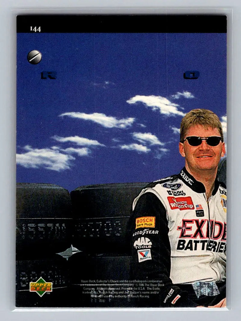 1997 Collector’s Choice #144 Jeff Burton Roush Racing - Racing Card Single