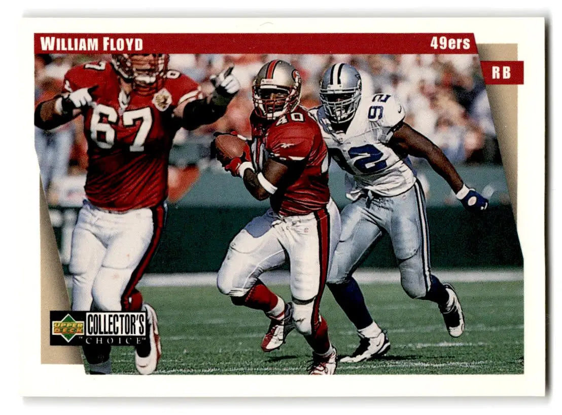 1997 Collector’s Choice #386 William Floyd - Football Card Single