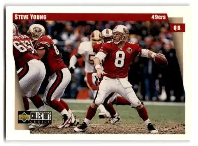 1997 Collector’s Choice #387 Steve Young - Football Card Single
