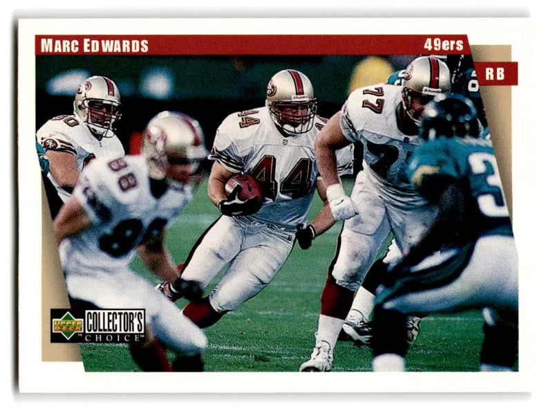 1997 Collector’s Choice #390 Marc Edwards - Football Card Single