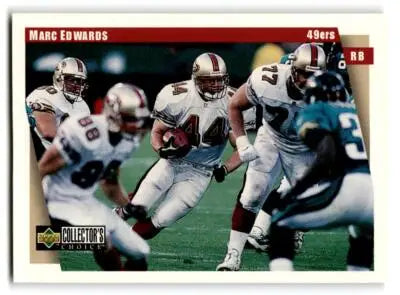 1997 Collector’s Choice #390 Marc Edwards - Football Card Single