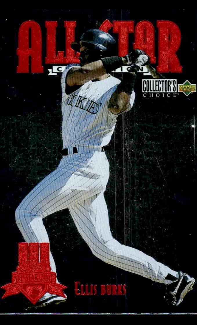 1997 Collector’s Choice #42 Ellis Burks All-Star Connection - Baseball Card Single