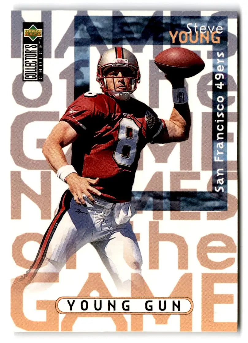 1997 1997 Collector’s Choice #46 Steve Young San Francisco 49ers FOOTBALL Cards - Football Card Single