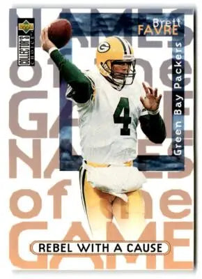 1997 Collector’s Choice #71 Brett Favre - Football Card Single
