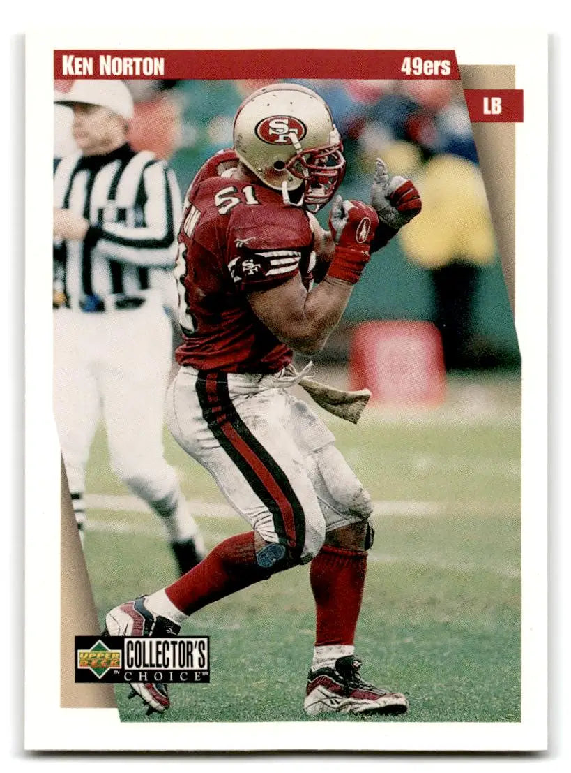 1997 Collector’s Choice #90 Ken Norton - Football Card Single