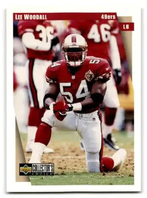 1997 Collector’s Choice San Francisco 49ers #SF12 Lee Woodall - Football Card Single