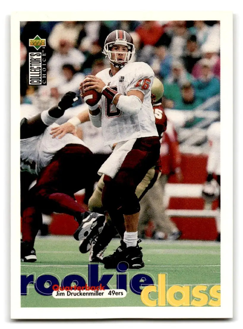1997 Collector’s Choice San Francisco 49ers #SF9 Jim Druckenmiller - Football Card Single