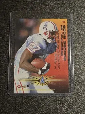 1997 Collector’s Edge Extreme #11 Eddie George Fury - Football Card Single