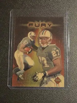 1997 Collector’s Edge Extreme #11 Eddie George Fury - Football Card Single
