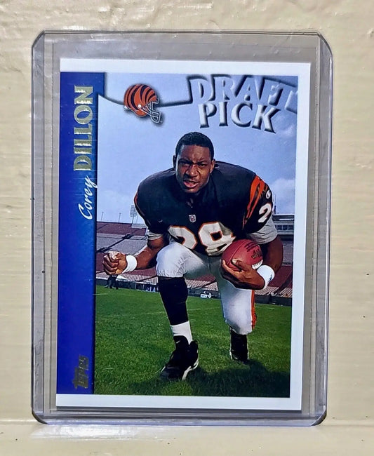 1997 Corey Dillon Topps Draft Pick #402 NFL Rookie Trading Card Bengals - Football Card Single