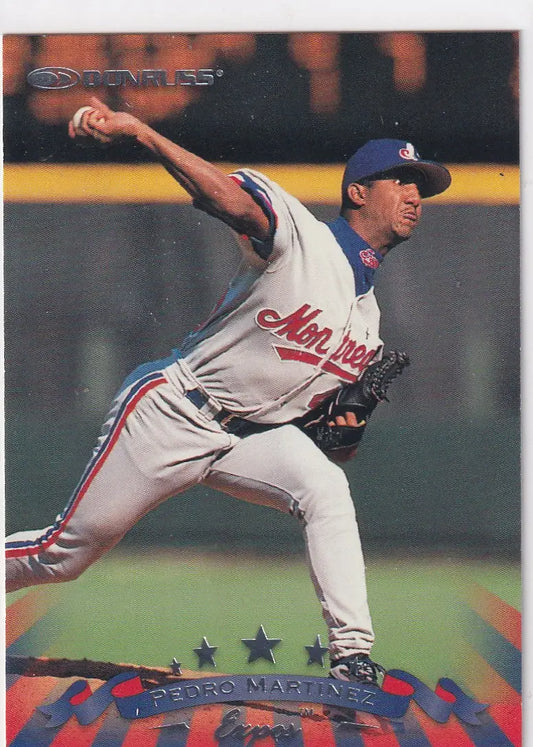 1997 DONRUSS #18 PEDRO MARTINEZ- WASHINGTON EXPOS - Baseball Card Single