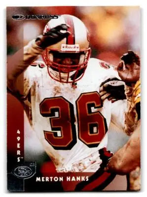 1997 Donruss #191 Merton Hanks - Football Card Single