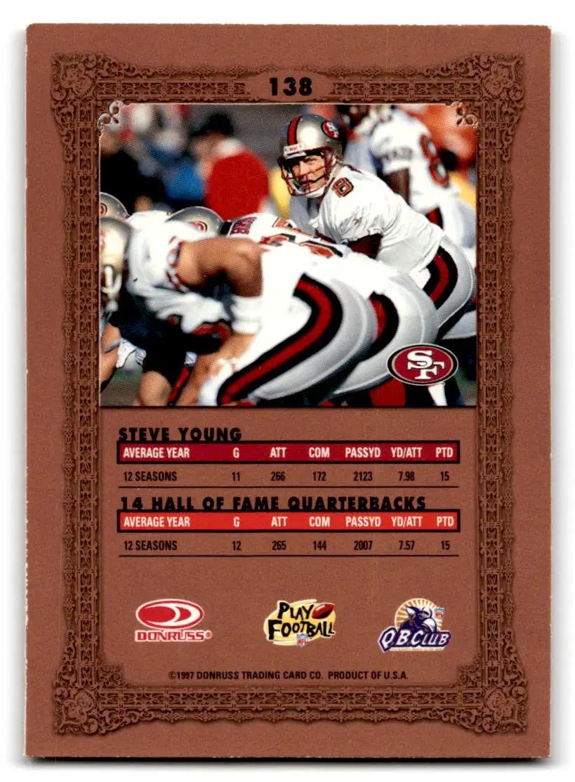 1997 Donruss Preferred #138 Steve Young - Football Card Single