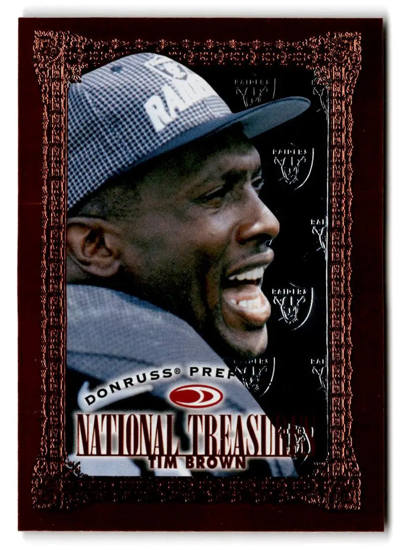 1997 Donruss Preferred #144 Tim Brown - Football Card Single
