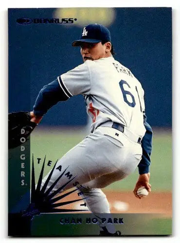 1997 Donruss Team Sets #113 Chan Ho Park Los Angeles Dodgers Basebal ID:53104 - Baseball Card Single