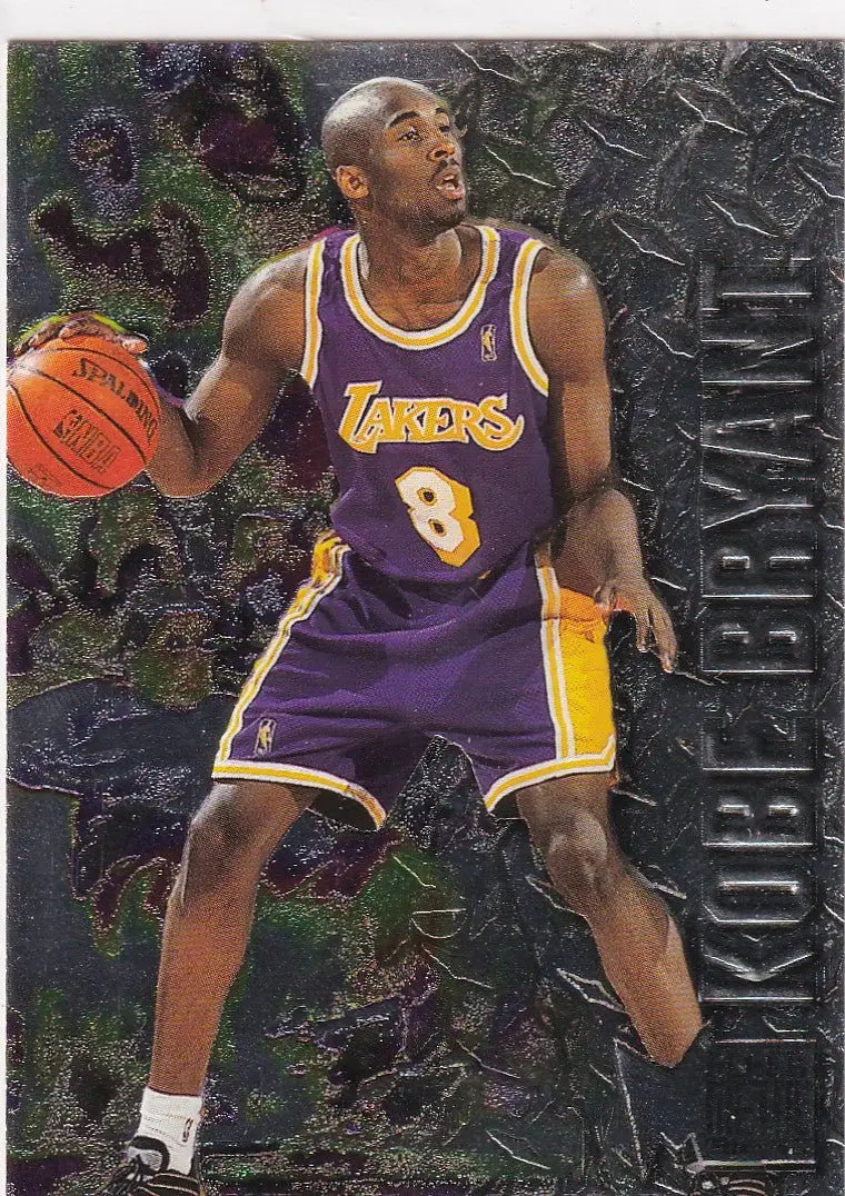1997 FLEER METAL #181 KOBE BRYANT- LOS ANGELES LAKERS