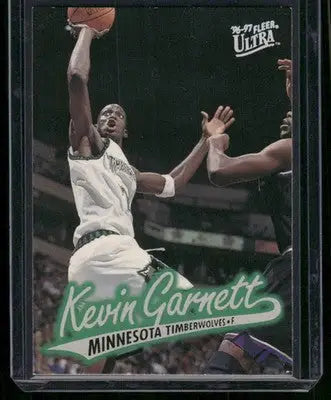 1997 Fleer Ultra Kevin Garnett #212 Basketball - Basketball Card Single