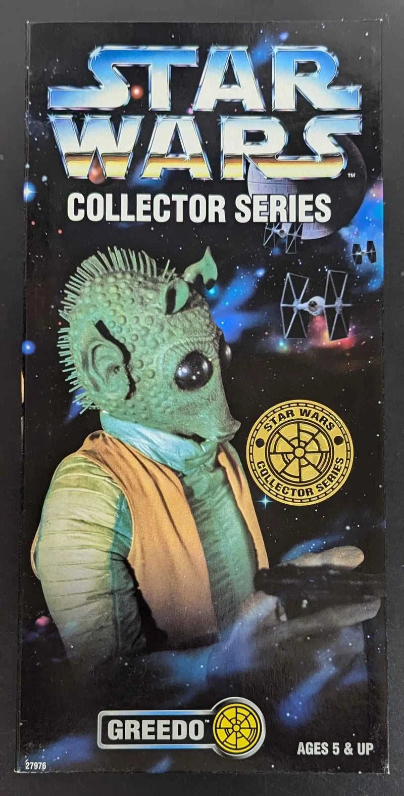 Greedo Star Wars Collector Series action figure from 1997 Hasbro Star Wars collection