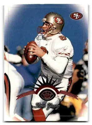 1997 Leaf #1 Steve Young - Football Card Single