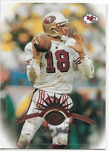 1997 Leaf #13 Elvis Grbac NM-MT Chiefs - Football Card Single