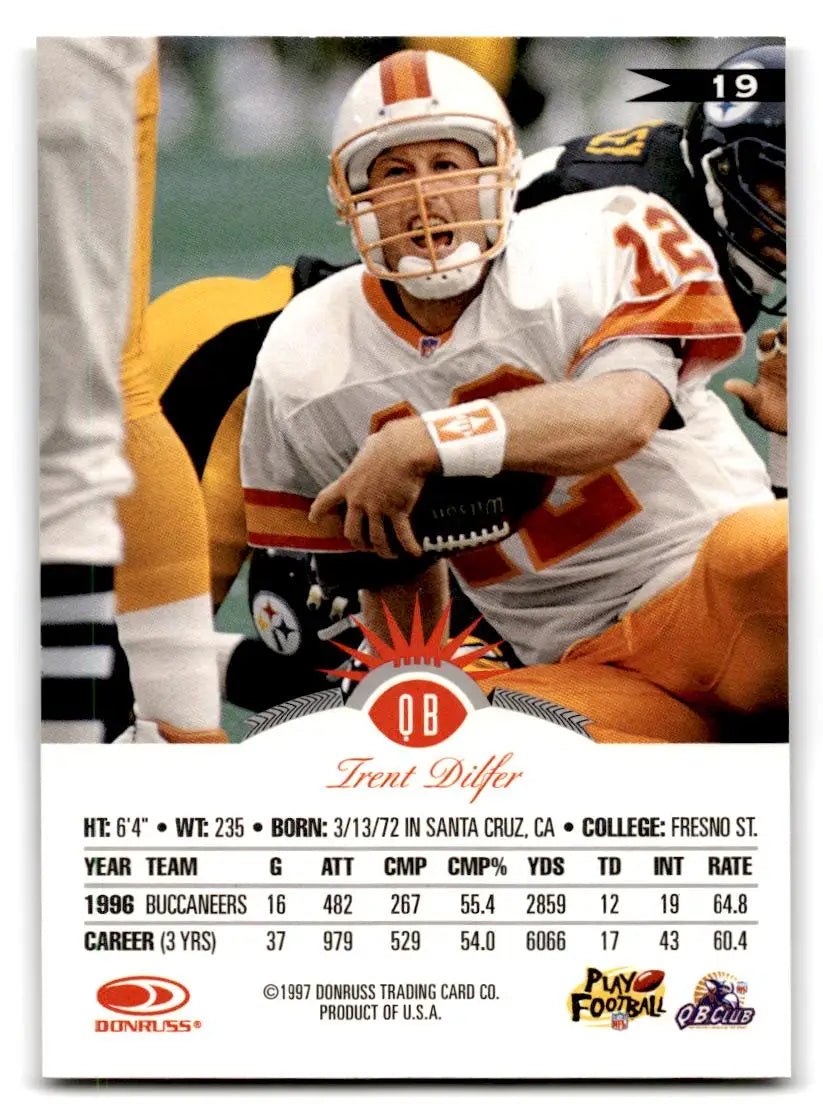 1997 Leaf #19 Trent Dilfer - Football Card Single