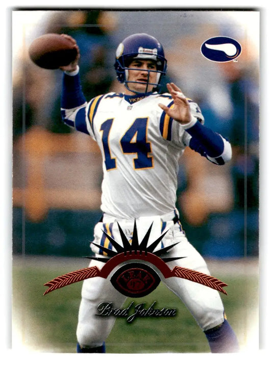 1997 Leaf #23 Brad Johnson - Football Card Single