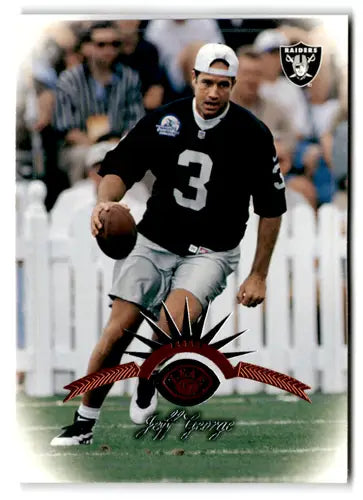 1997 Leaf #28 Jeff George NM Near Mint Raiders ID:73441 - Football Card Single