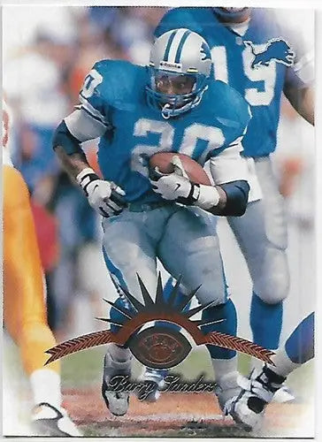 1997 Leaf #3 Barry Sanders NM-MT Lions - Football Card Single